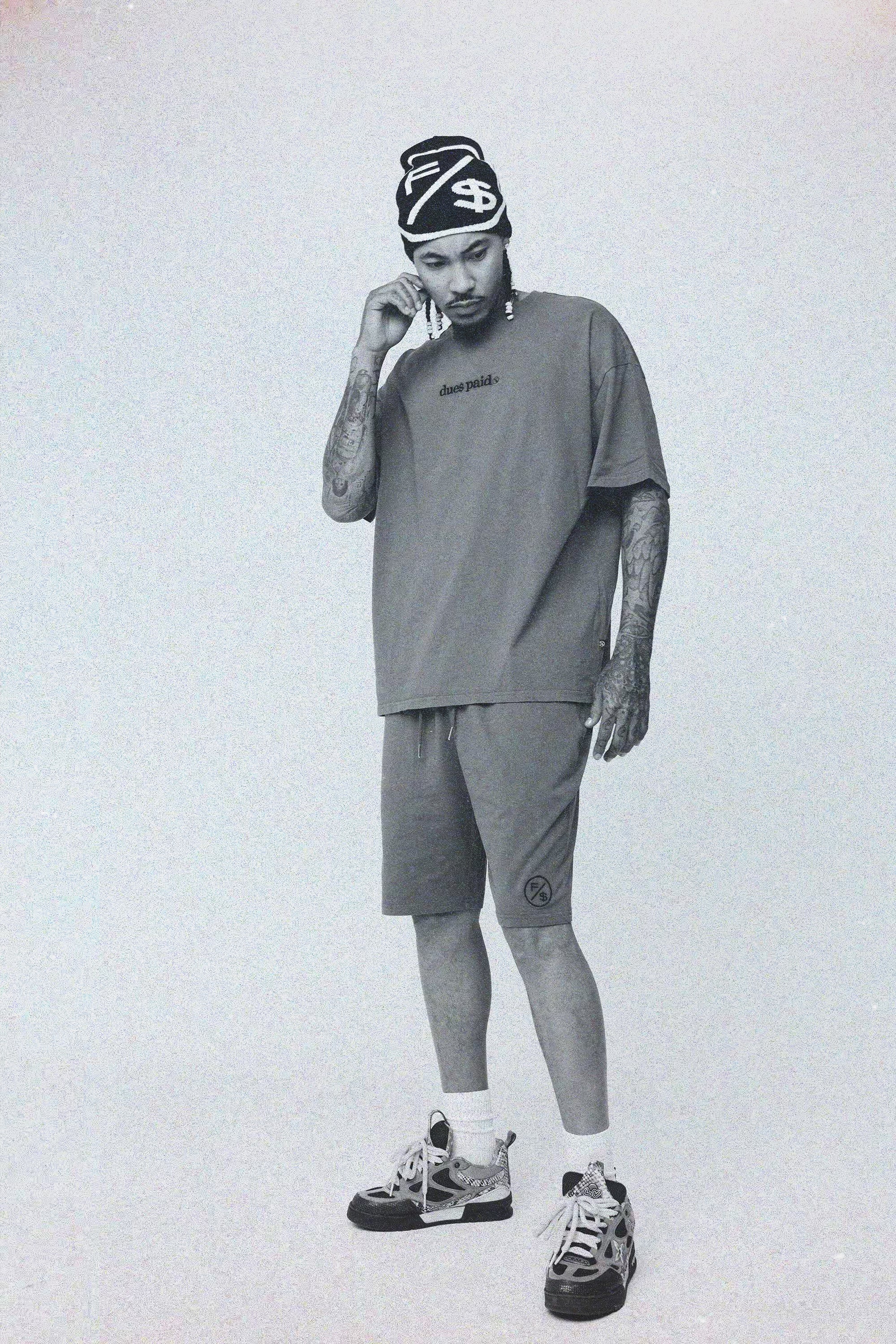 Oversized Graphic T-Shirt – “Dues Paid” Streetwear Tee – Relaxed Fit