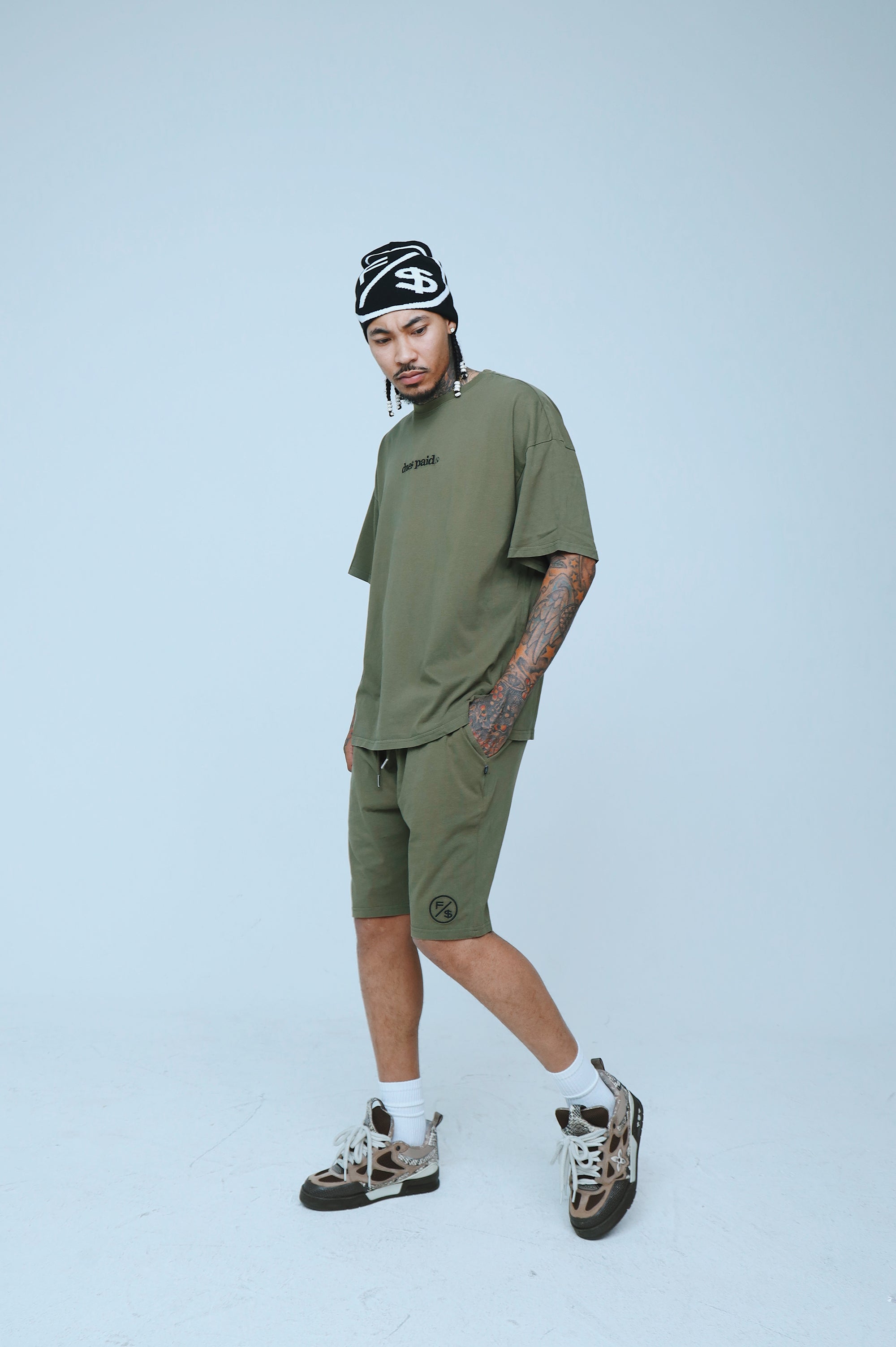 Oversized Graphic T-Shirt – “Dues Paid” Streetwear Tee – Relaxed Fit